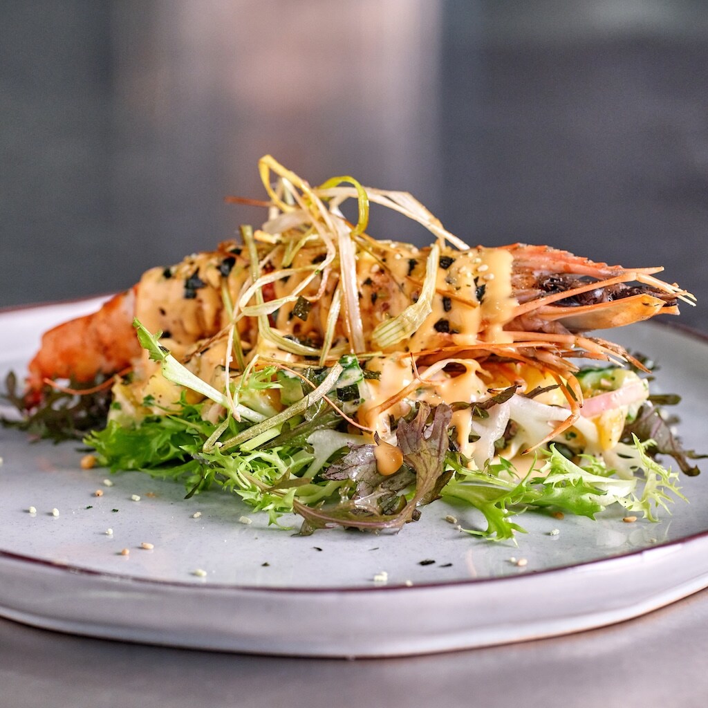 Garnelensalat mit Cocktailsauce